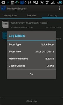 Memory Booster (Full Version) app screenshoot Memory Booster (Full Version) app screenshoot