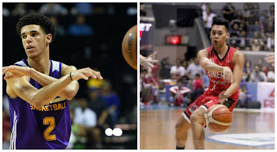 Lonzo Ball and Scottie Thompson