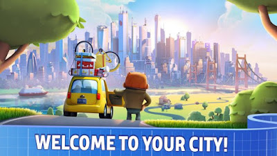 City Mania Town Building mod apk full terbaru