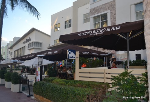 Our dinner stop