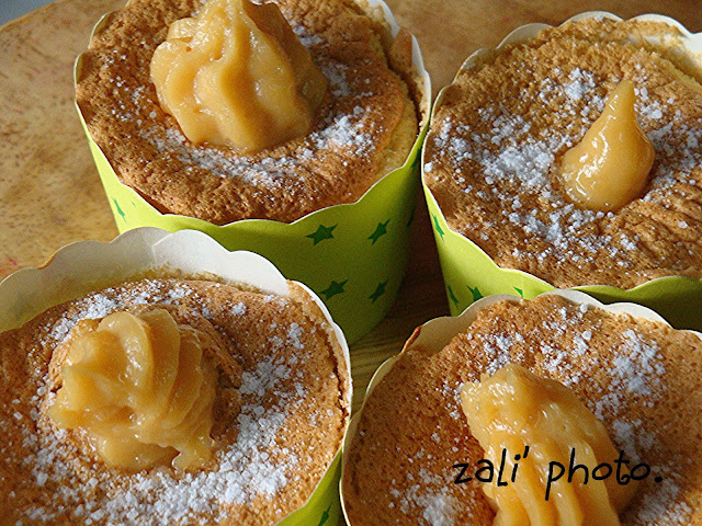 Hokkaido Chiffon Cup Cake.  Azal Muffins & Cake House