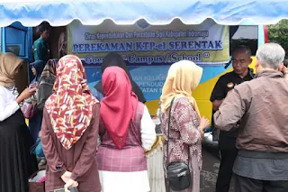  Mahasiswa Sambut Antusias Disdukcapil Goes To Campus