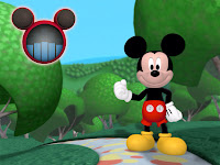 Mickey awaits audio feedback