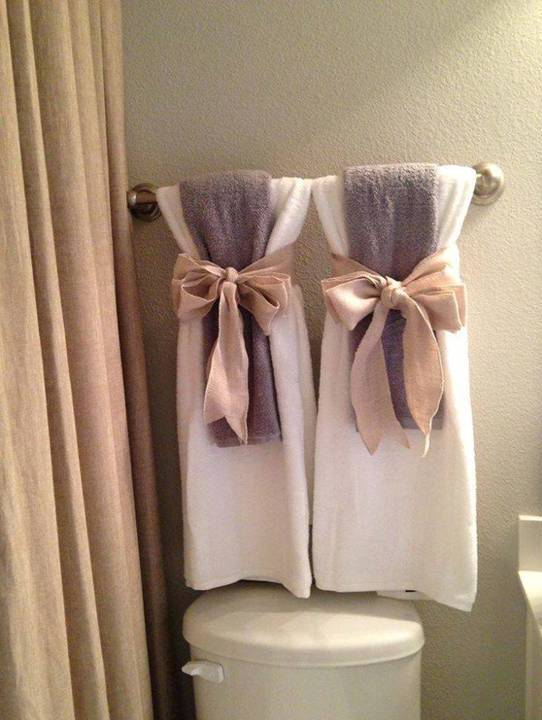 15 Diy Pretty Towel Arrangements ideas 