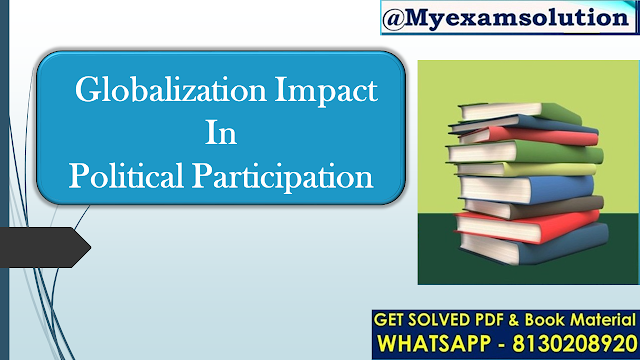 How does globalization impact the political participation of marginalized groups