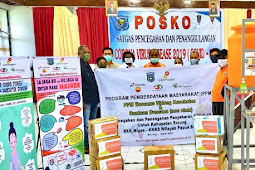 Srikandi Kartini SKK Migas dan JOB Pertamina PetroChina Salawati Bantu Pencegahan COVID-19 di Sorong