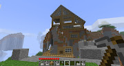 Grassy Cave and Minecraft House. Posted by Howie at 1:47 AM (myhouse)