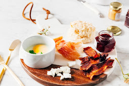 scandinavian breakfast board