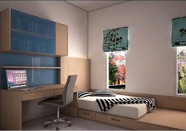 Desain Kamar Tidur Anak Laki­ - Laki Ukuran 3x3