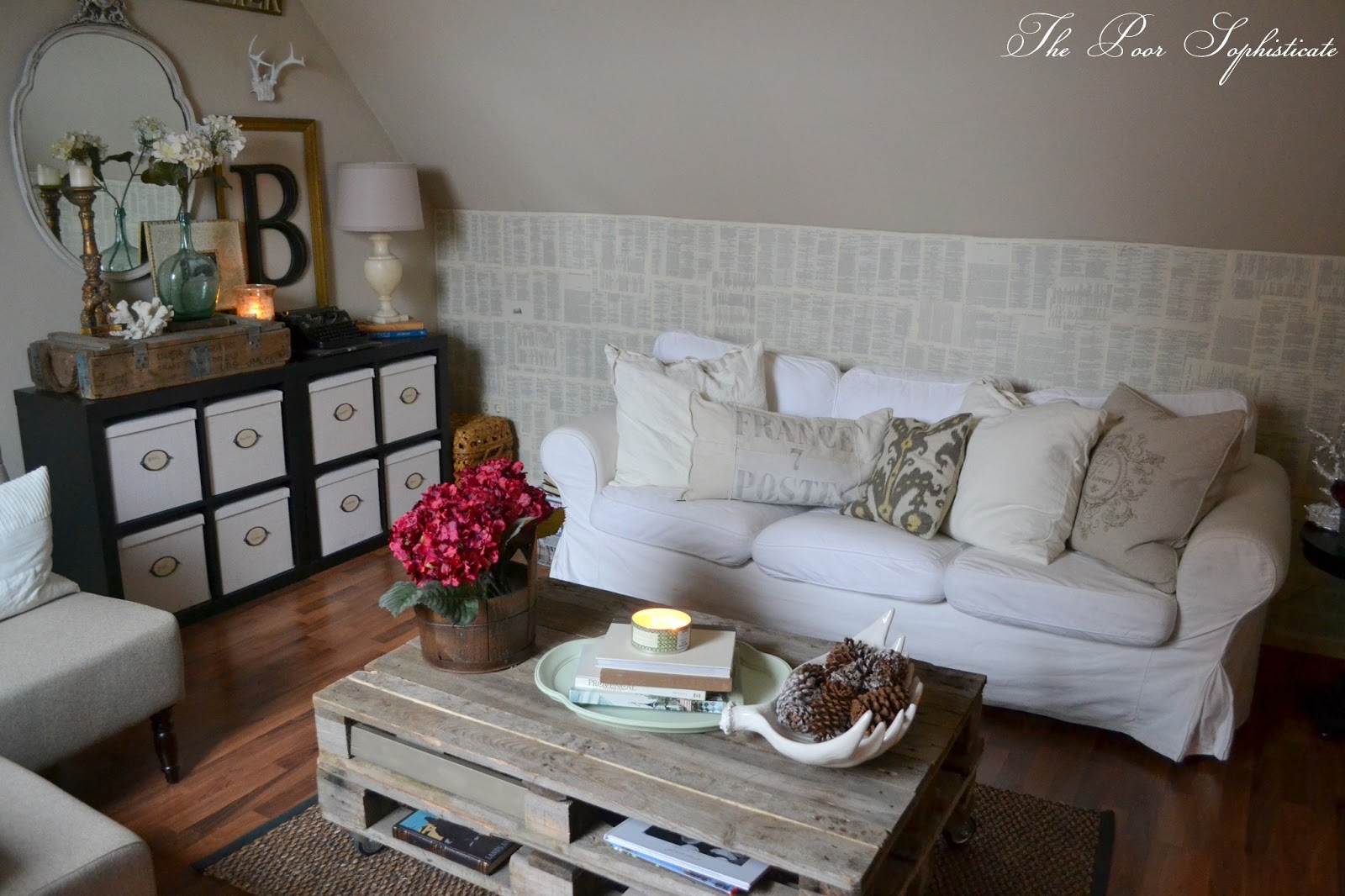 living room and we are loving it... It is a blend of shabby, urban ...