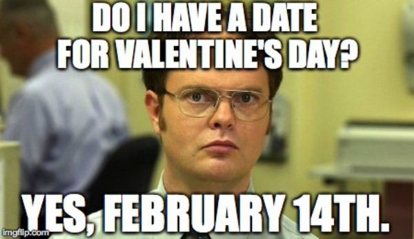 The Office Valentines Day Dry Humor