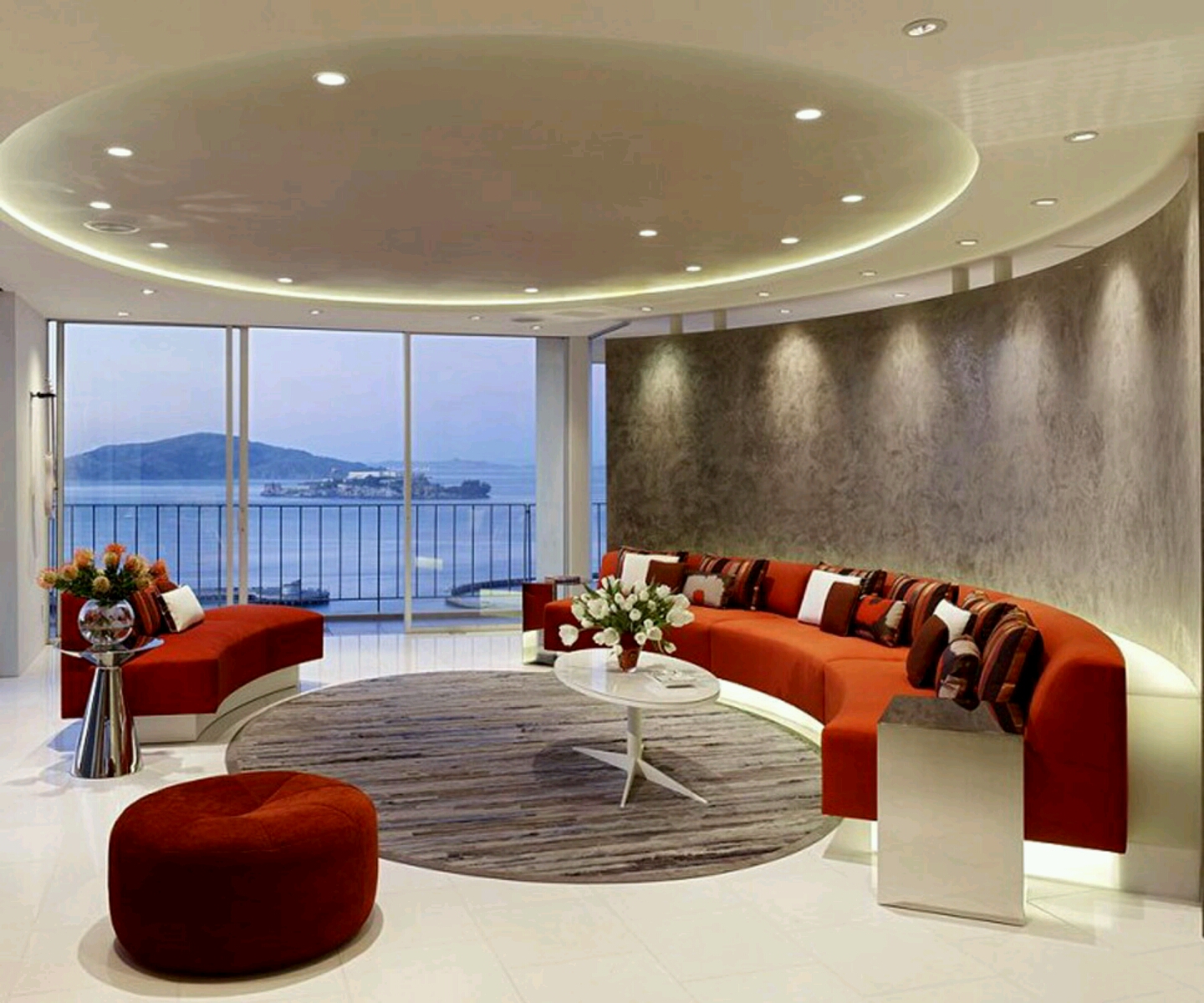 Desain Rumah Minimalis: Modern interior decoration living rooms ...