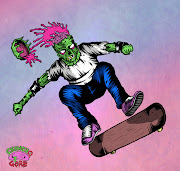 Zombie Skatebraind. Mi ultima Ilustración , espero les guste saludos (zombie skate braind)