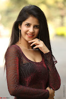 Kashish Vohra looks Beautiful Cute and Innocent beauty in Brown Transparent Velvet Gown ~  Exclusive 008.jpg