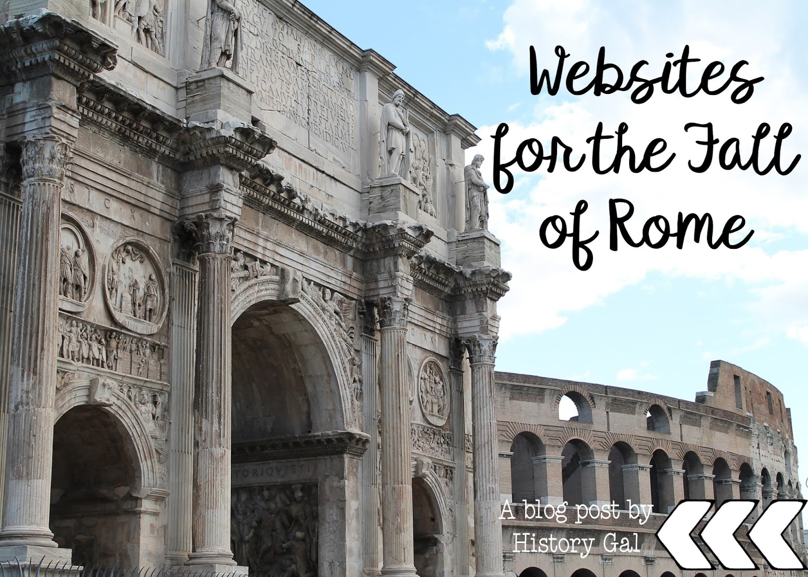 Fall of Rome Websites By History Gal