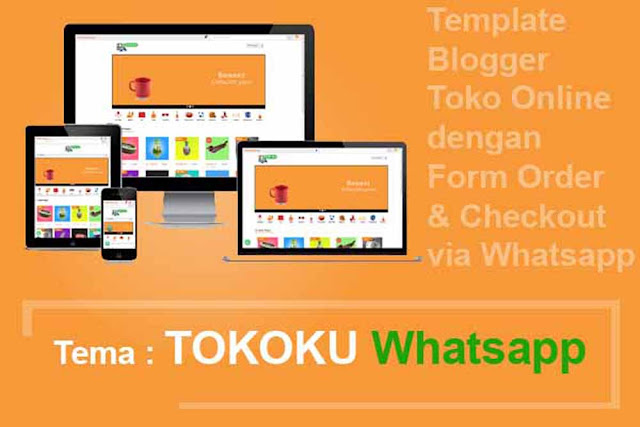 Tema Toko Whatsapp Blogger utk Toko Online