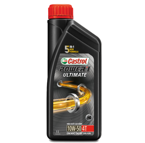 Đại Lý Nhớt Castrol Power1 Ultimate 10W-50 4T TPHCM Chính Hãng Giá Rẻ