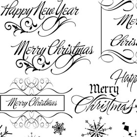 30 Beautiful Christmas Photoshop Brushes