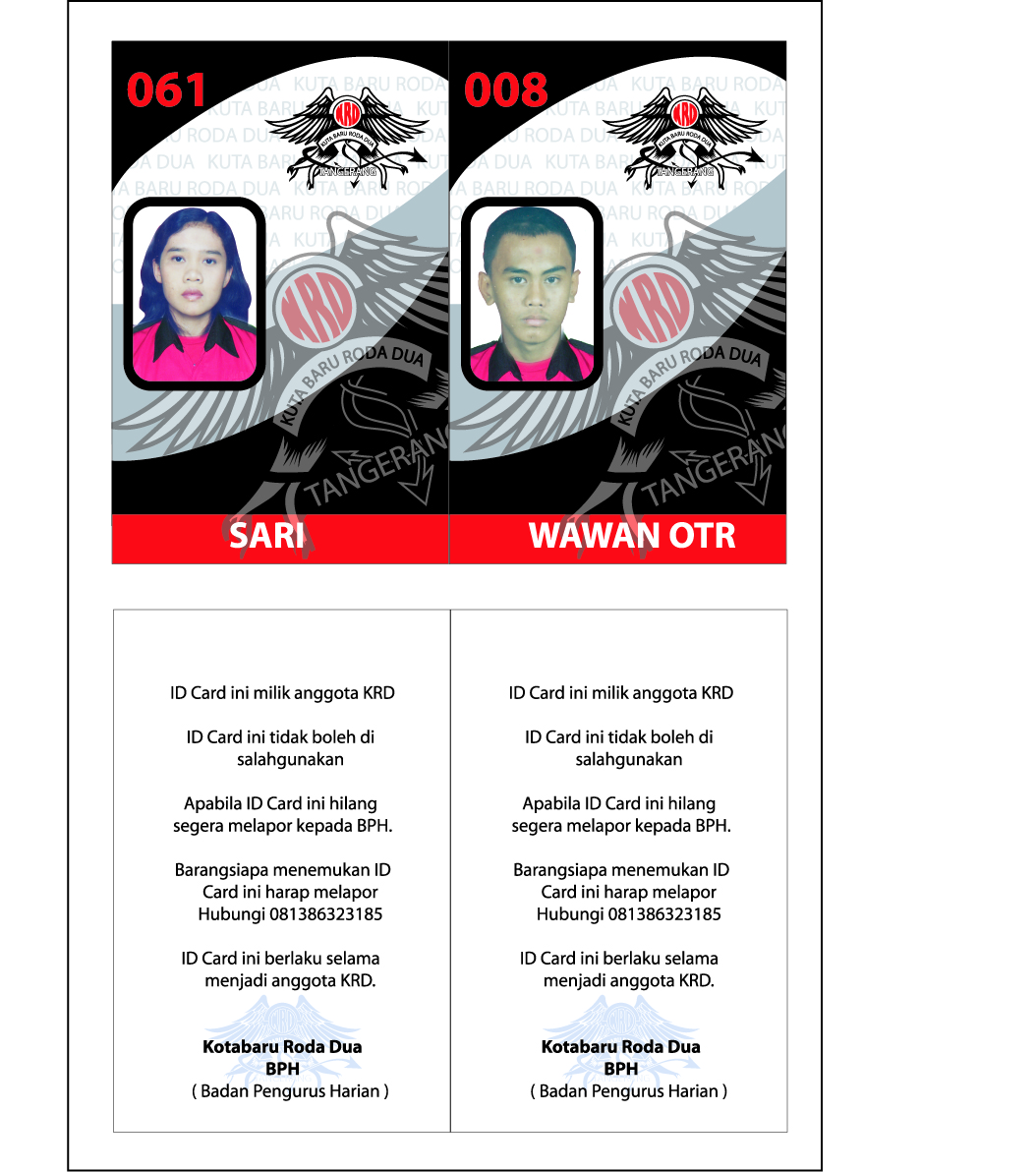 ID Card ~ Mandiri Design And Printing