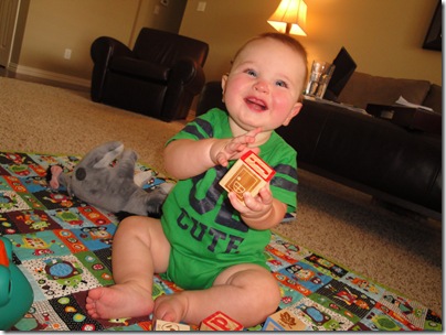 2.  Sweet boy playing
