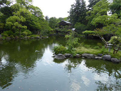 京都御苑 九條池 拾翠亭（しょうすいてい）