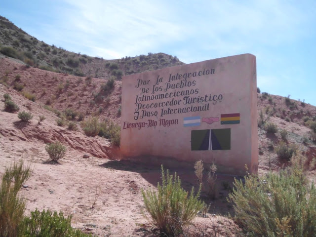 Von Río Mojón gings zur argentinischen Grenze weiter.