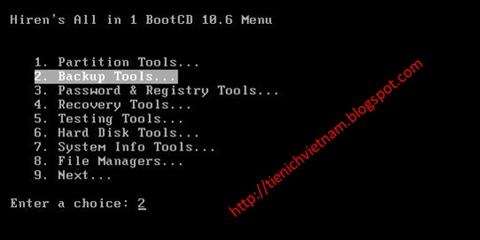 Ghost windows 10 bằng USB, đĩa Boot