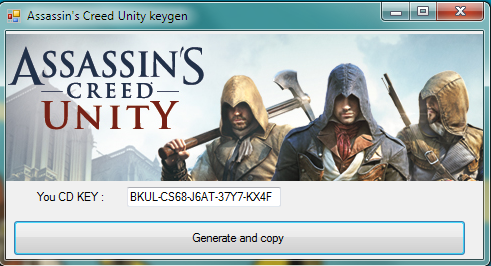 assassins creed unity free key