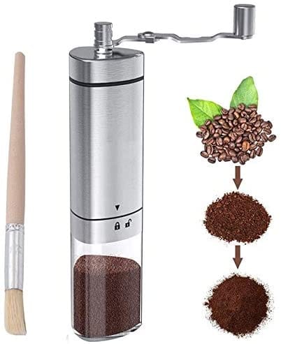 Anzid Stainless Stee Manual Coffee Grinder