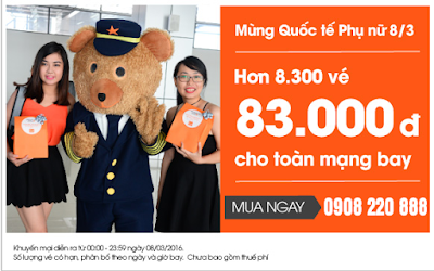 Khuyến mãi Jetstar đi Quy Nhơn giá 83.000 đồng