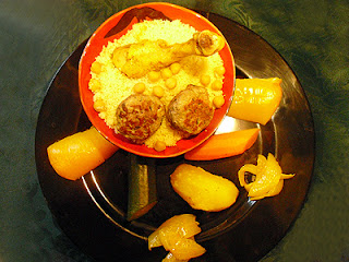  couscous facile au poulet et boulettes 