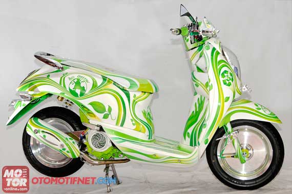 Kumpulan Modifikasi Motor Matic Honda Scoopy