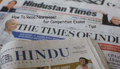 how to read newspaper for upsc ias exam