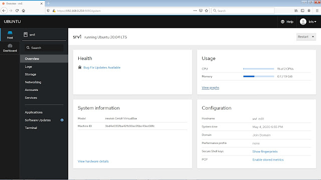 Cara Install Cockpit di Ubuntu Server 20.04