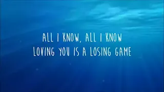 LOVING YOU IS A LOSING GAME LYRICS - DUNCAN LAURENCE -  ARCADE