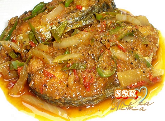 Ikan Tenggiri Masak Hijau  Singgahsana Kitchen