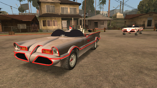 GTA V Vapid Peyote Batmobile 66