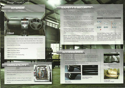Brosur Toyota Rush 2011 - Harga Toyota Calya Agya Avanza Cicilan 