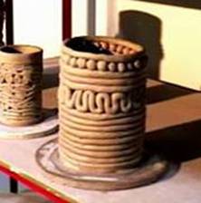  Membuat  Kriya Keramik  dengan Teknik Pilin