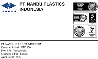Lowongan Kerja PT. Nanbu Plastics Indonesia MM2100 Cikarang