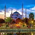 The Sultan Ahmed  historic mosque in Istanbul