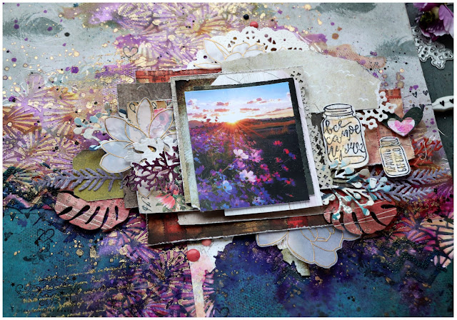 @nastyalena #layout #scrapbooking #mixedmedia