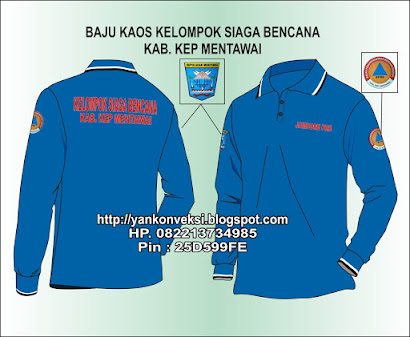 BAJU KAOS LAPANGAN PESANAN SIAGA BENCANA