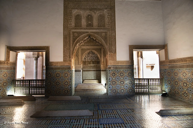 Tumbas Saadies, Gran Cámara - Marrakech, por El Guisante Verde Project