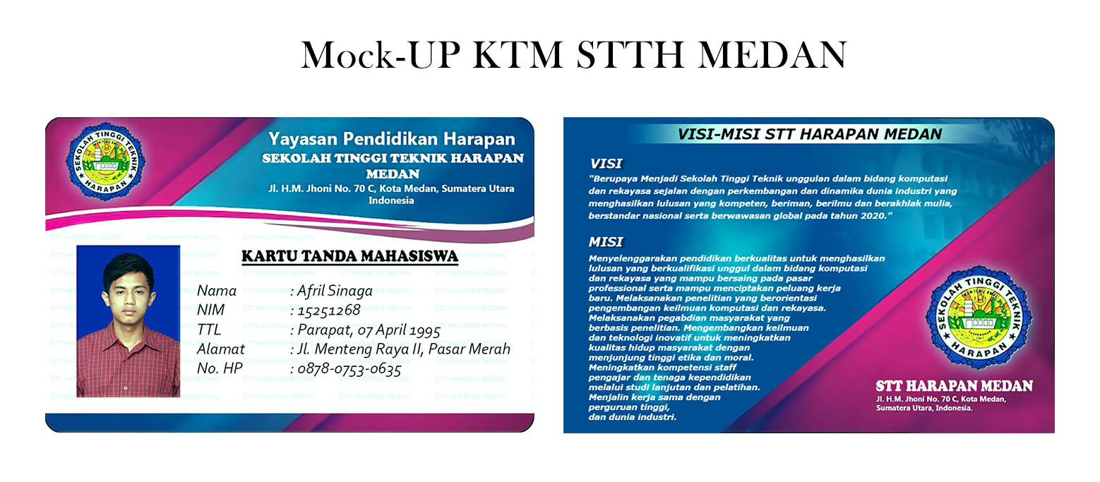  Desain  dan Cetak ID  Card  Kartu Nama Murah Porsea Blog