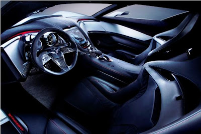 2013 Corvette C7 Interior.