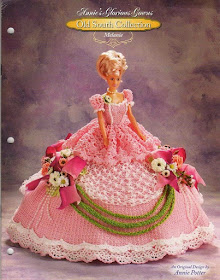 Vestido de Crochê Para Barbie de Annie Potter - Old South Collection