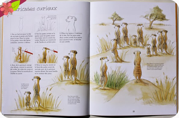 J’apprends à dessiner : Les animaux - éditions Usborne