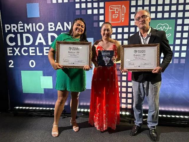 Registro-SP conquista Prêmio Band Cidade Excelentes em Sustentabilidade