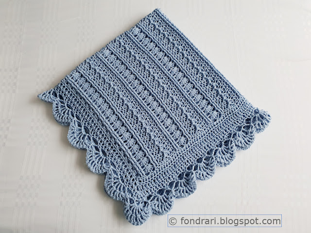 Mayflower baby blanket